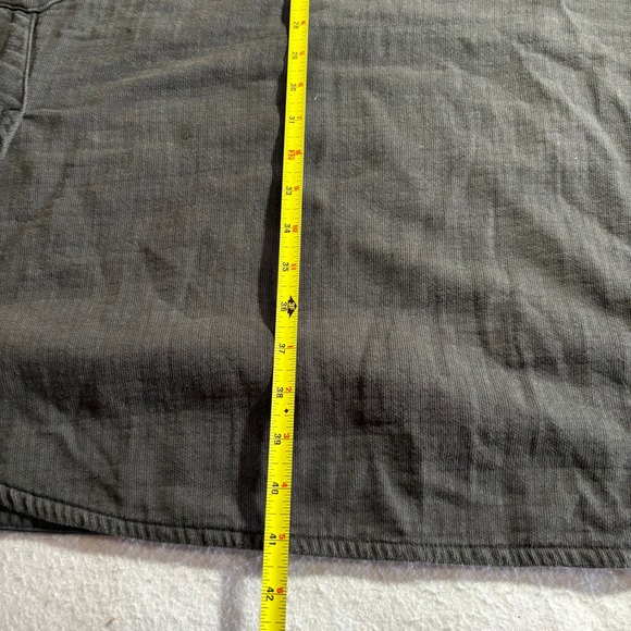 INGKKO Black Long Sleeve Midi Dress Pockets Crew Neck Made In Korea - Picture 6 of 9